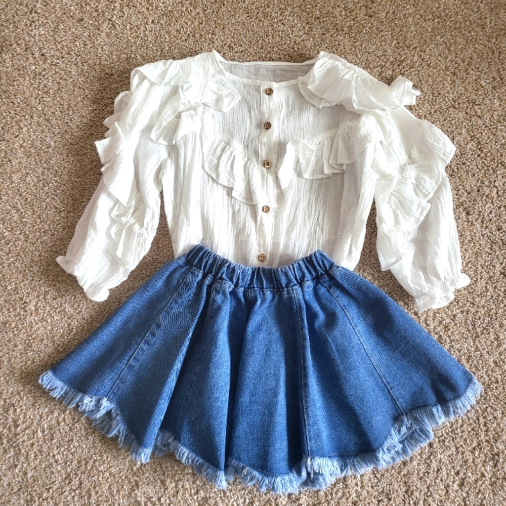 ♥️EUC♥️ MIA BELLE GIRLS WESTERN SET